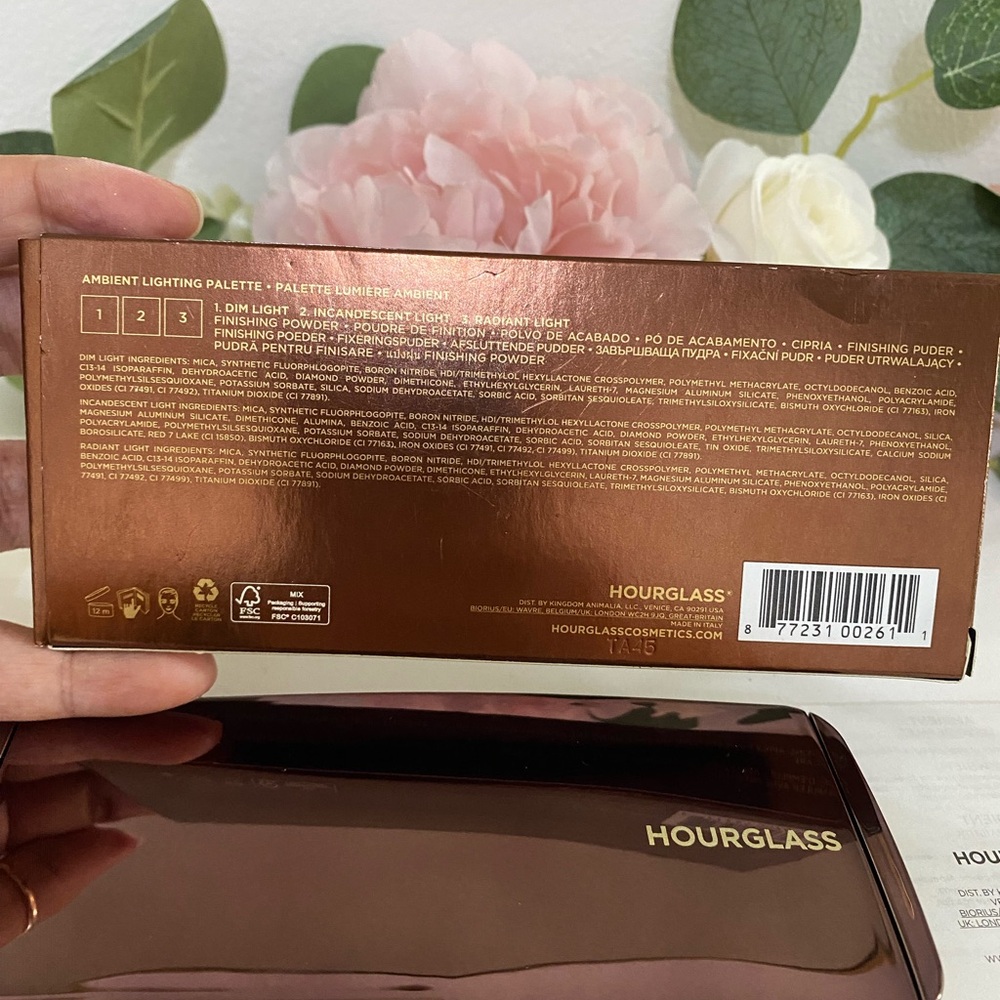 Hourglass Ambient Lighting Palette - DIM LIGHT-INCANDESCENT LIGHT-RADIANT LIGHT - Picture 7 of 9
